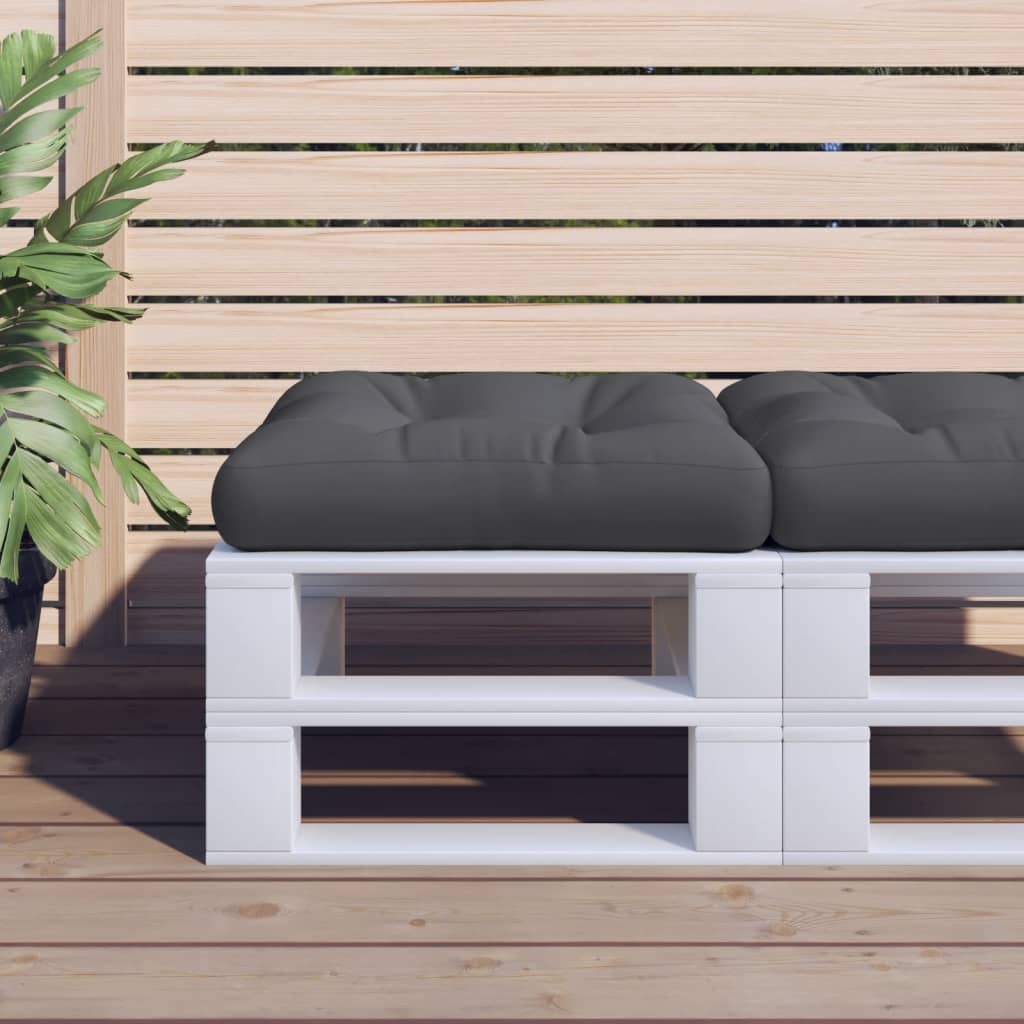 Palletkussen 60x61,5x10 cm stof zwart is nu te koop bij PeponiXL, paradijselijk wonen!