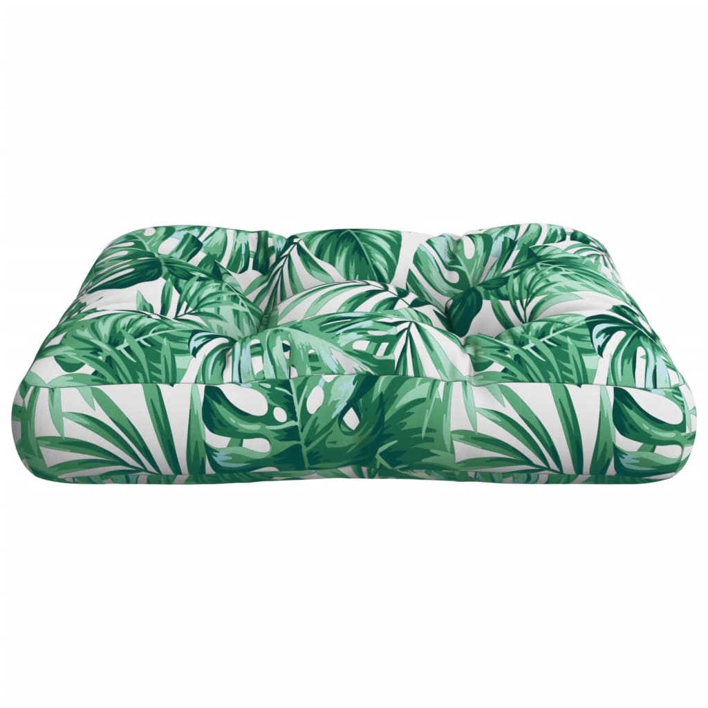 Palletkussen bladpatroon 60x61,5x10 cm stof is nu te koop bij PeponiXL, paradijselijk wonen!