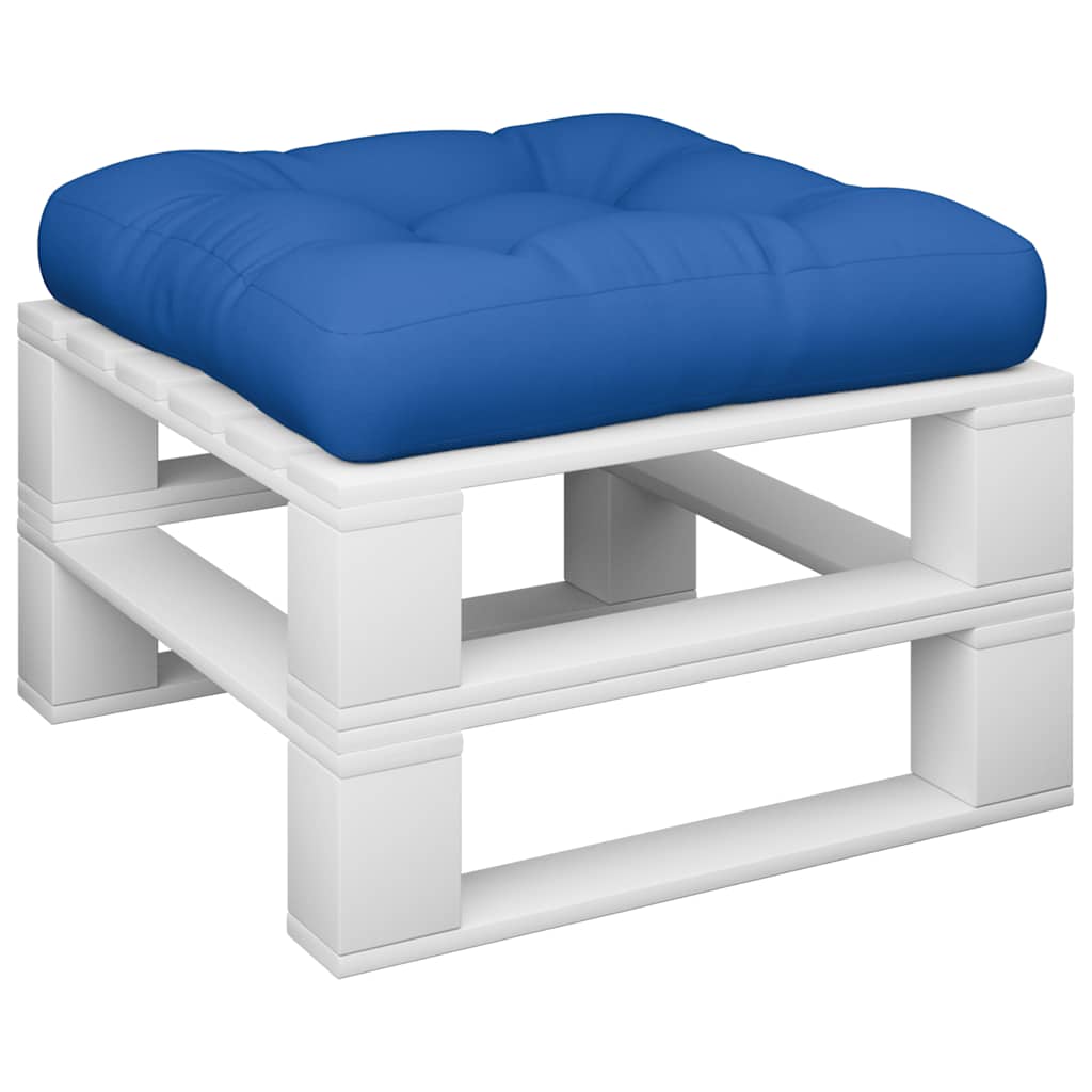 Palletkussen 58x58x10 cm stof blauw is nu te koop bij PeponiXL, paradijselijk wonen!