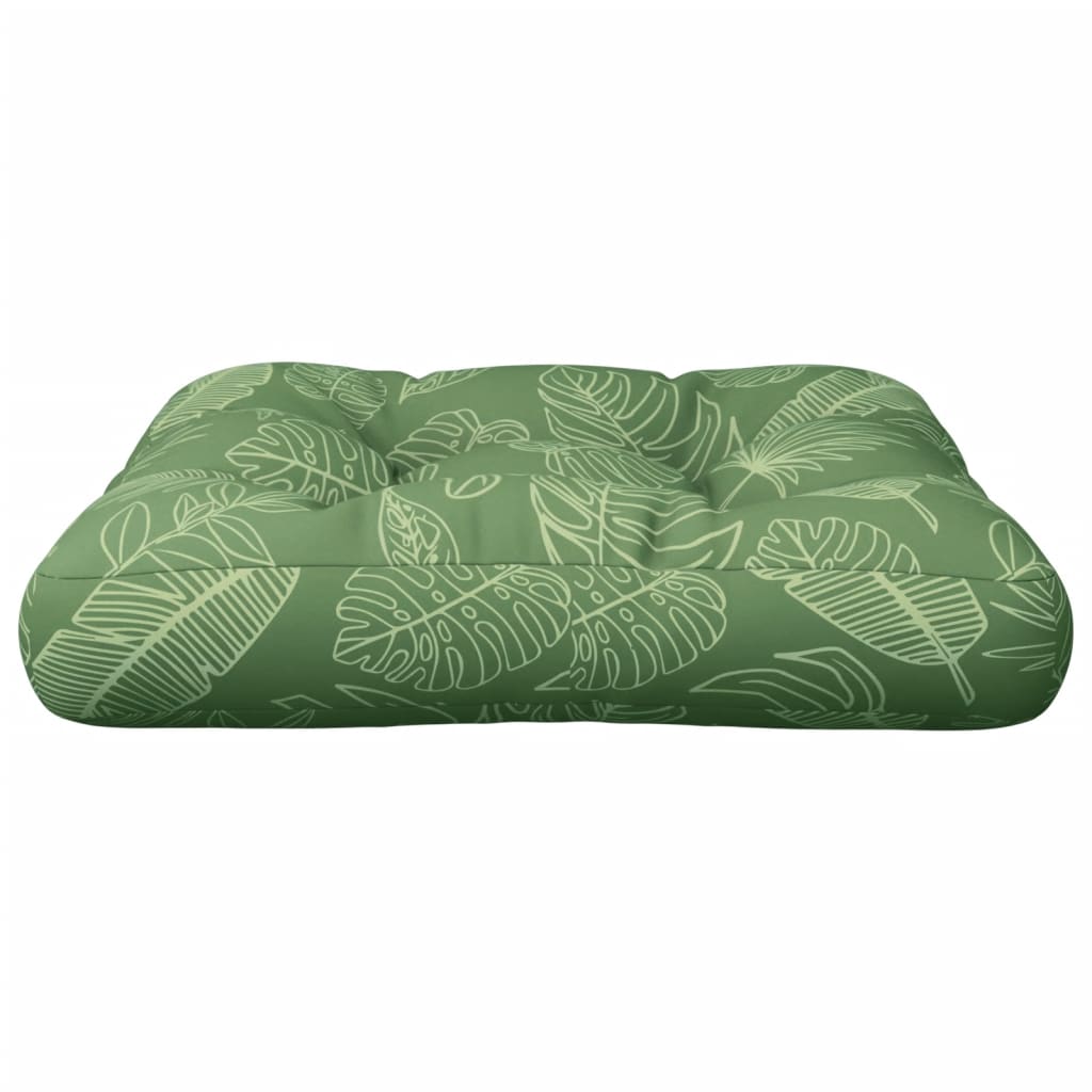 Palletkussen bladpatroon 58x58x10 cm oxford stof is nu te koop bij PeponiXL, paradijselijk wonen!