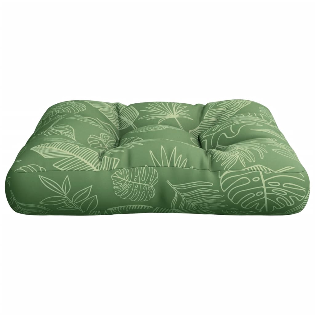 Palletkussen bladpatroon 58x58x10 cm oxford stof is nu te koop bij PeponiXL, paradijselijk wonen!