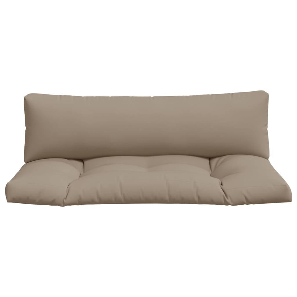 Palletkussens 2 st stof taupe is nu te koop bij PeponiXL, paradijselijk wonen!