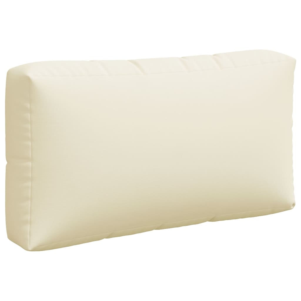 Palletkussens 3 st stof crèmekleurig is nu te koop bij PeponiXL, paradijselijk wonen!