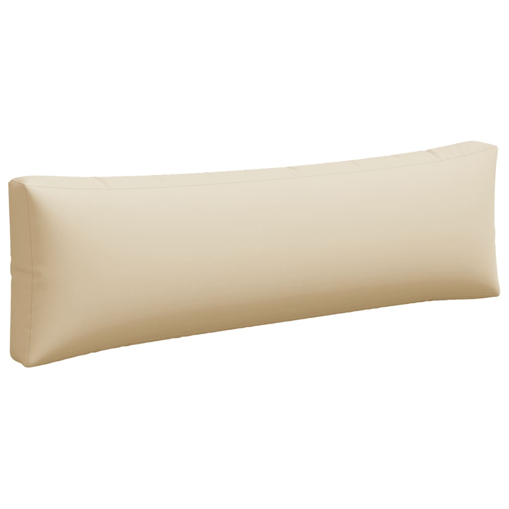 Palletkussens 3 st stof beige
