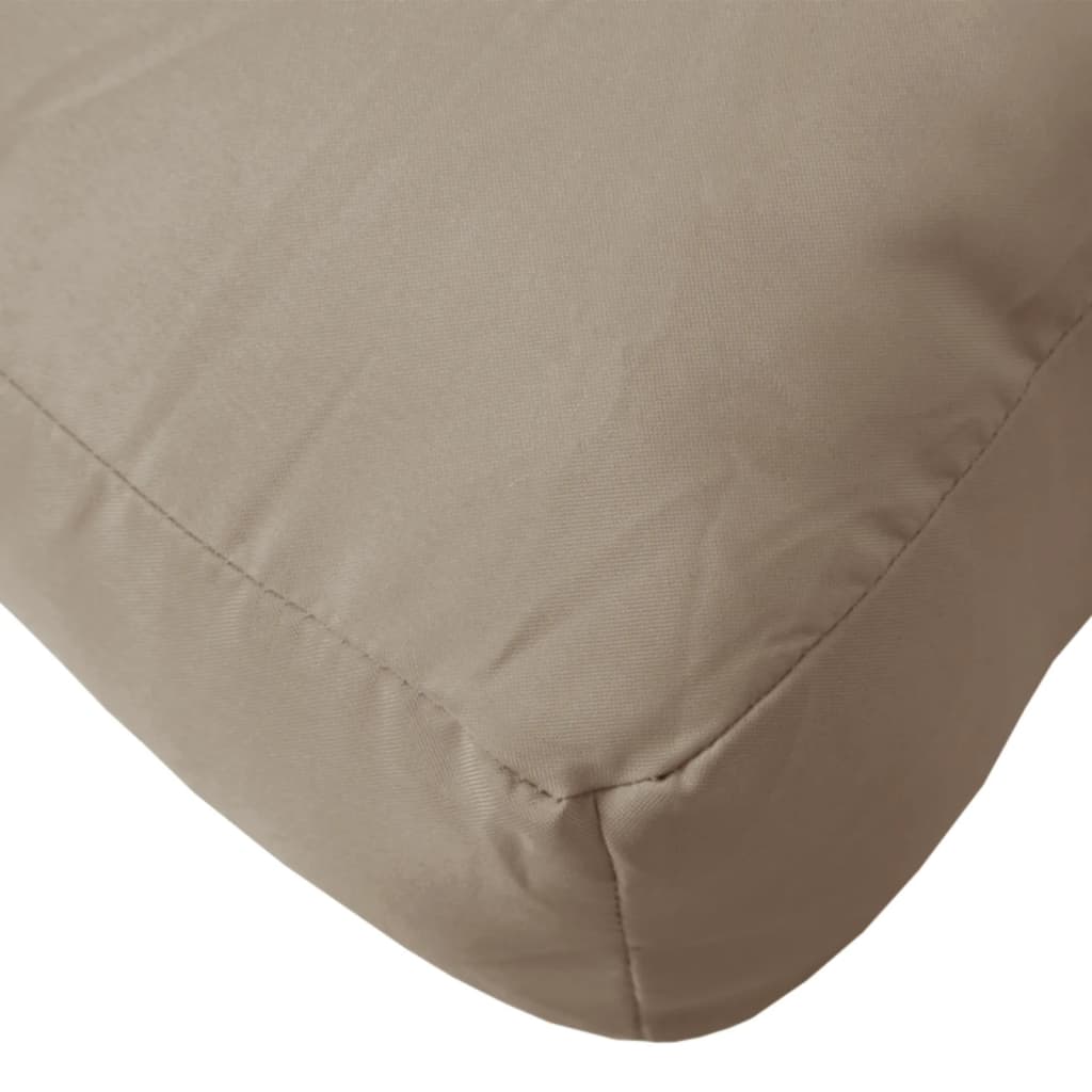 Palletkussens 3 st stof taupe is nu te koop bij PeponiXL, paradijselijk wonen!