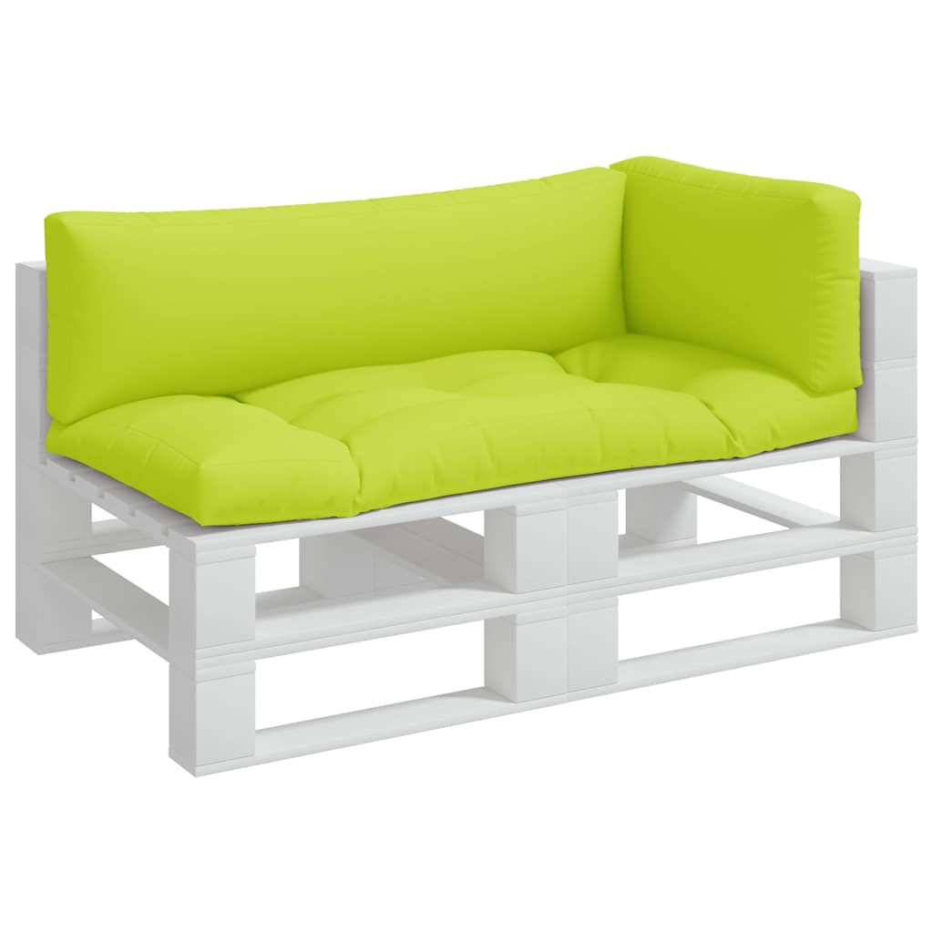 Palletkussens 3 st stof heldergroen is nu te koop bij PeponiXL, paradijselijk wonen!