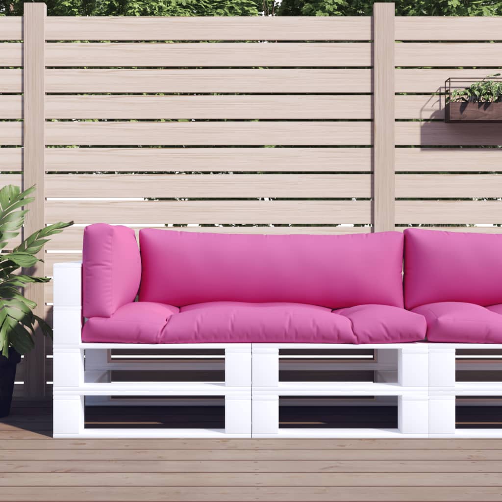 Palletkussens 3 st oxford stof roze is nu te koop bij PeponiXL, paradijselijk wonen!