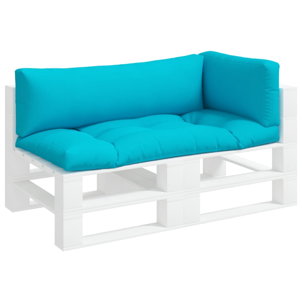 Palletkussens 3 st oxford stof turquoise is nu te koop bij PeponiXL, paradijselijk wonen!