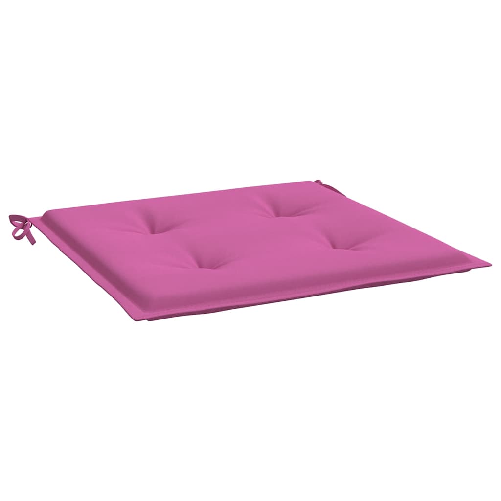 Tuinstoelkussens 2 st 50x50x4 cm stof roze is nu te koop bij PeponiXL, paradijselijk wonen!