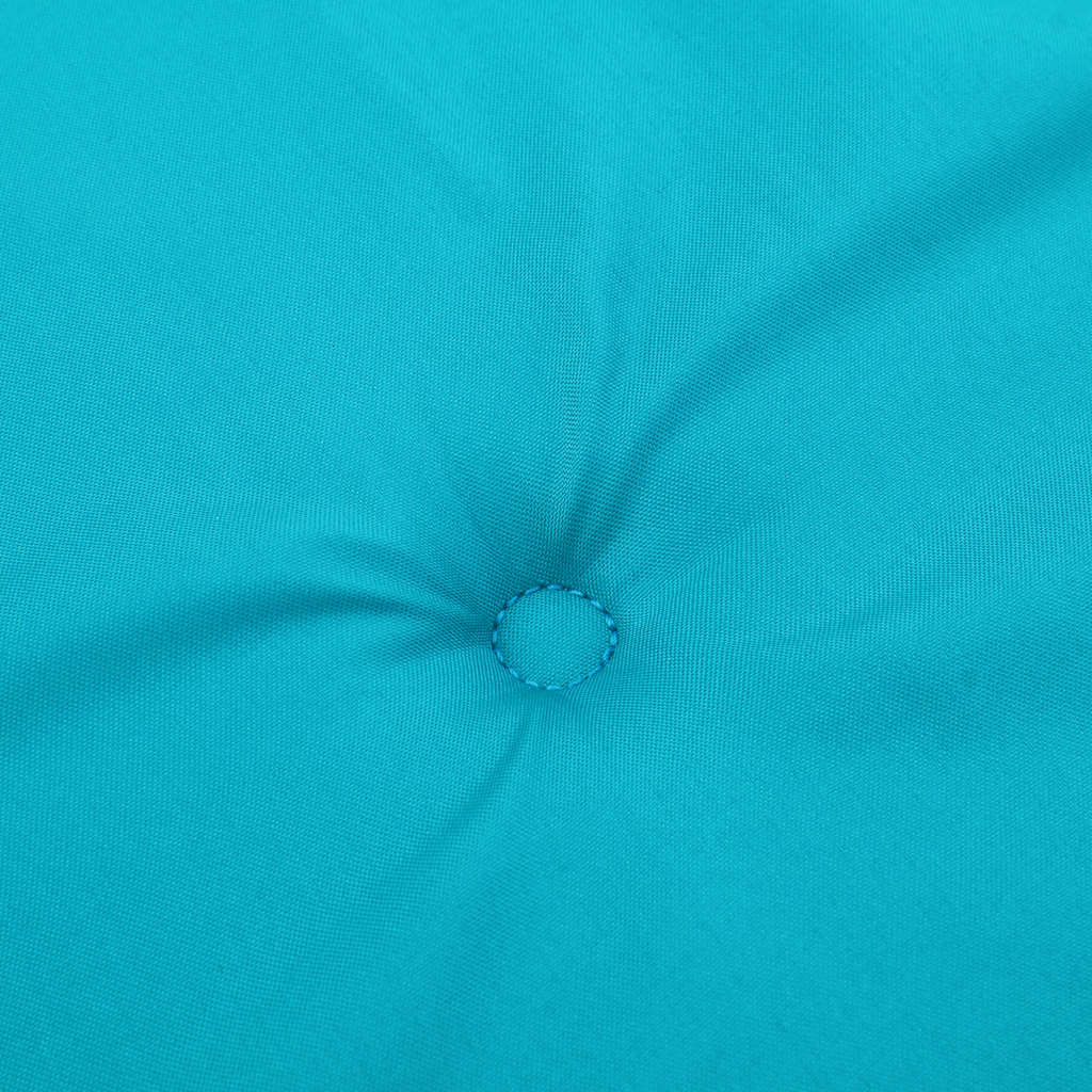 Tuinstoelkussens 2 st 50x50x4 cm stof turquoise is nu te koop bij PeponiXL, paradijselijk wonen!