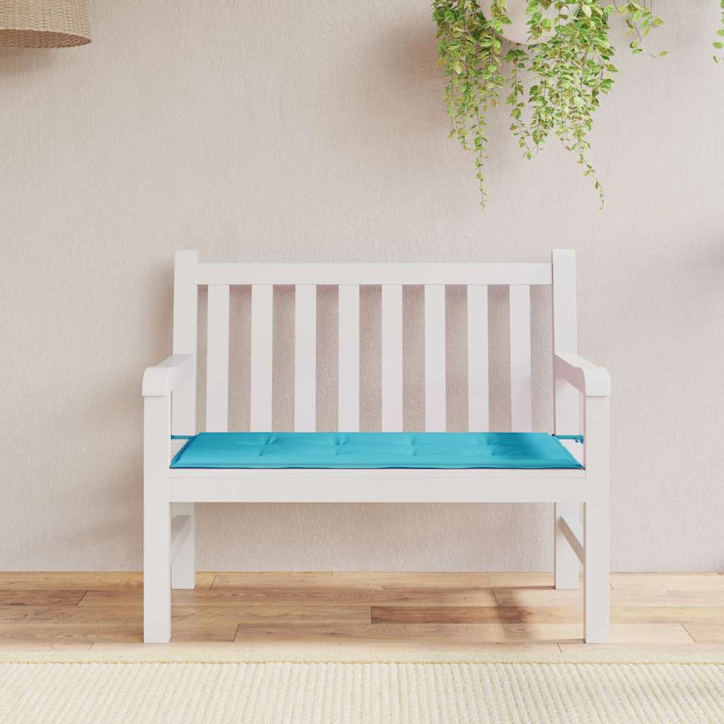 Stoel Pad Effen Turquoise 100 x 50 x 3 cm Oxford Stof is nu te koop bij PeponiXL, paradijselijk wonen!