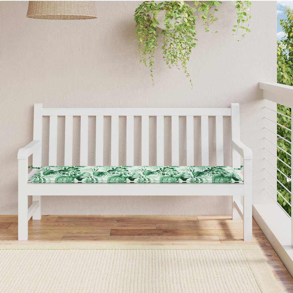 Bankkussen Blad Bladpatroon 150 x 50 x 3 cm Oxford Stof is nu te koop bij PeponiXL, paradijselijk wonen!