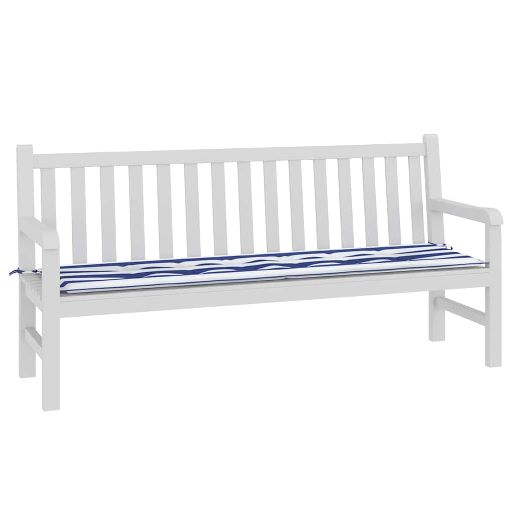 Bankkussen Gestreept Zwart Ruit 150 x 50 x 3 cm Oxford Stof is nu te koop bij PeponiXL, paradijselijk wonen!