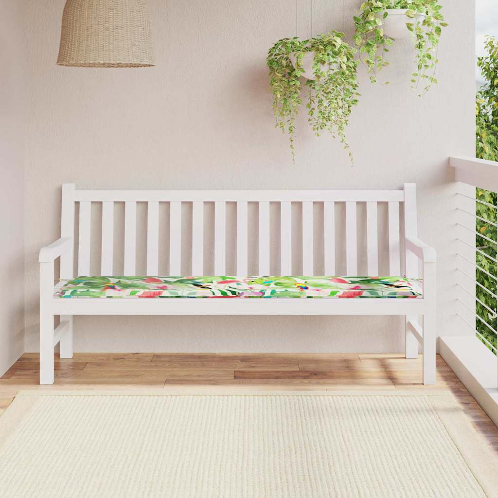 Bankkussen Bloemen Multikleur 150 x 50 x 3 cm Oxford Stof is nu te koop bij PeponiXL, paradijselijk wonen!