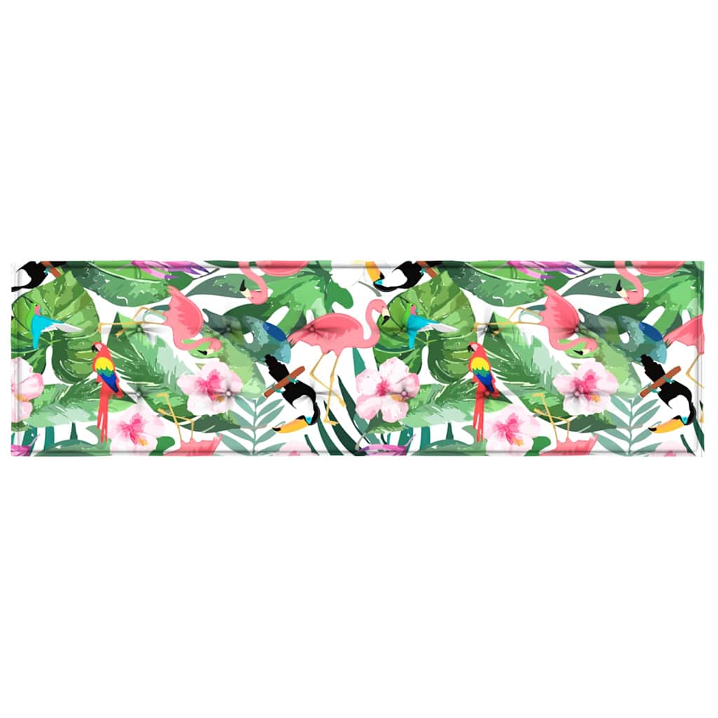 Bankkussen Bloemen Multikleur 150 x 50 x 3 cm Oxford Stof is nu te koop bij PeponiXL, paradijselijk wonen!