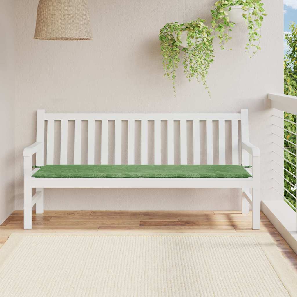 Bankkussen Blad Bladontwerp 150 x 50 x 3 cm Oxford Stof is nu te koop bij PeponiXL, paradijselijk wonen!