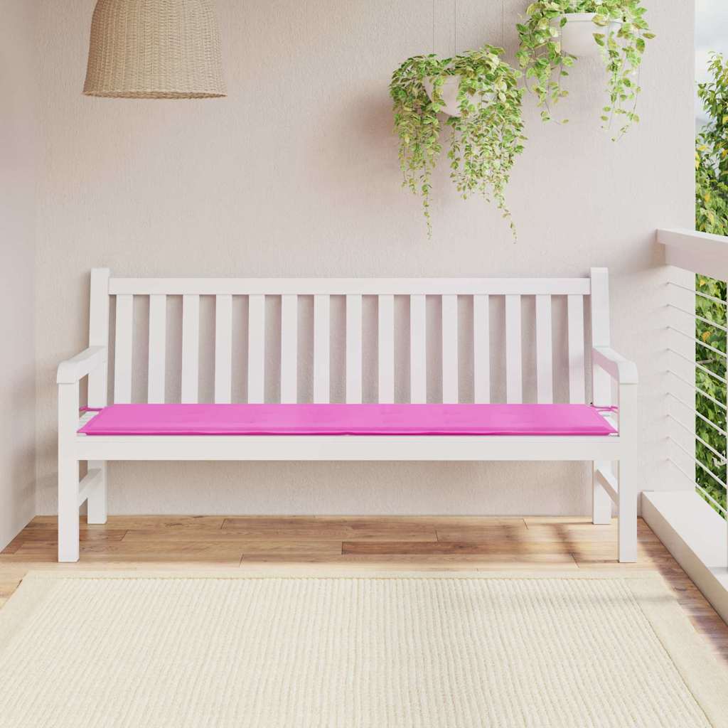 Bankkussen Effen Roze 150 x 50 x 3 cm Oxford Stof is nu te koop bij PeponiXL, paradijselijk wonen!