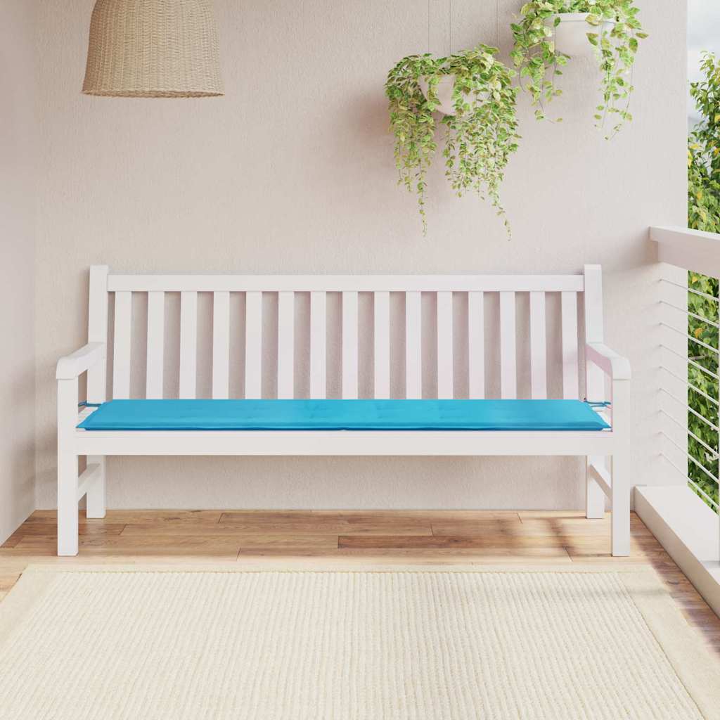 Bankkussen Effen Turquoise 150 x 50 x 3 cm Oxford Stof is nu te koop bij PeponiXL, paradijselijk wonen!