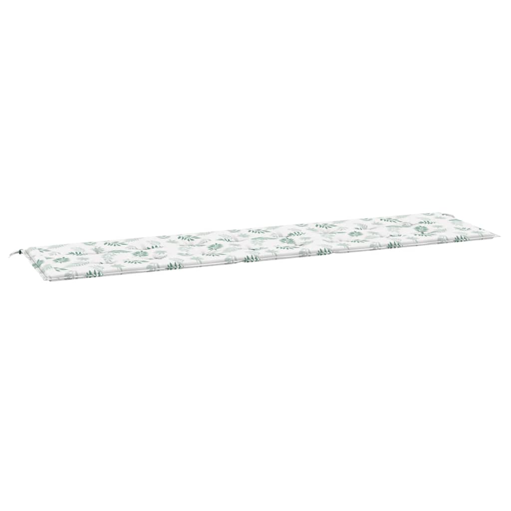 Tuinbankkussen bladpatroon 200x50x4 cm stof is nu te koop bij PeponiXL, paradijselijk wonen!