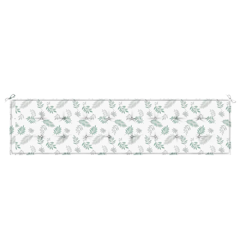 Tuinbankkussen bladpatroon 200x50x4 cm stof is nu te koop bij PeponiXL, paradijselijk wonen!