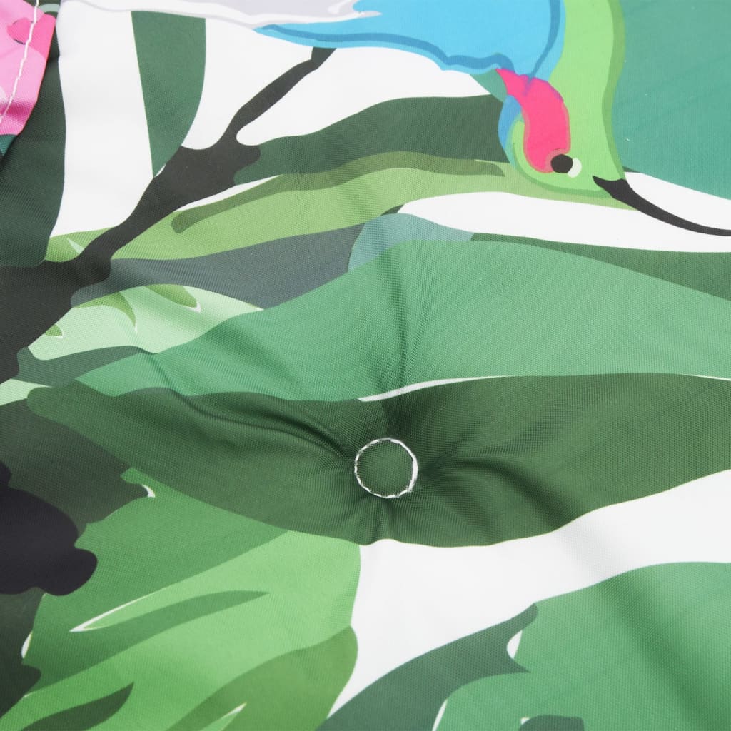 Tuinstoelkussens 2 st 120x50x3 cm stof meerkleurig is nu te koop bij PeponiXL, paradijselijk wonen!