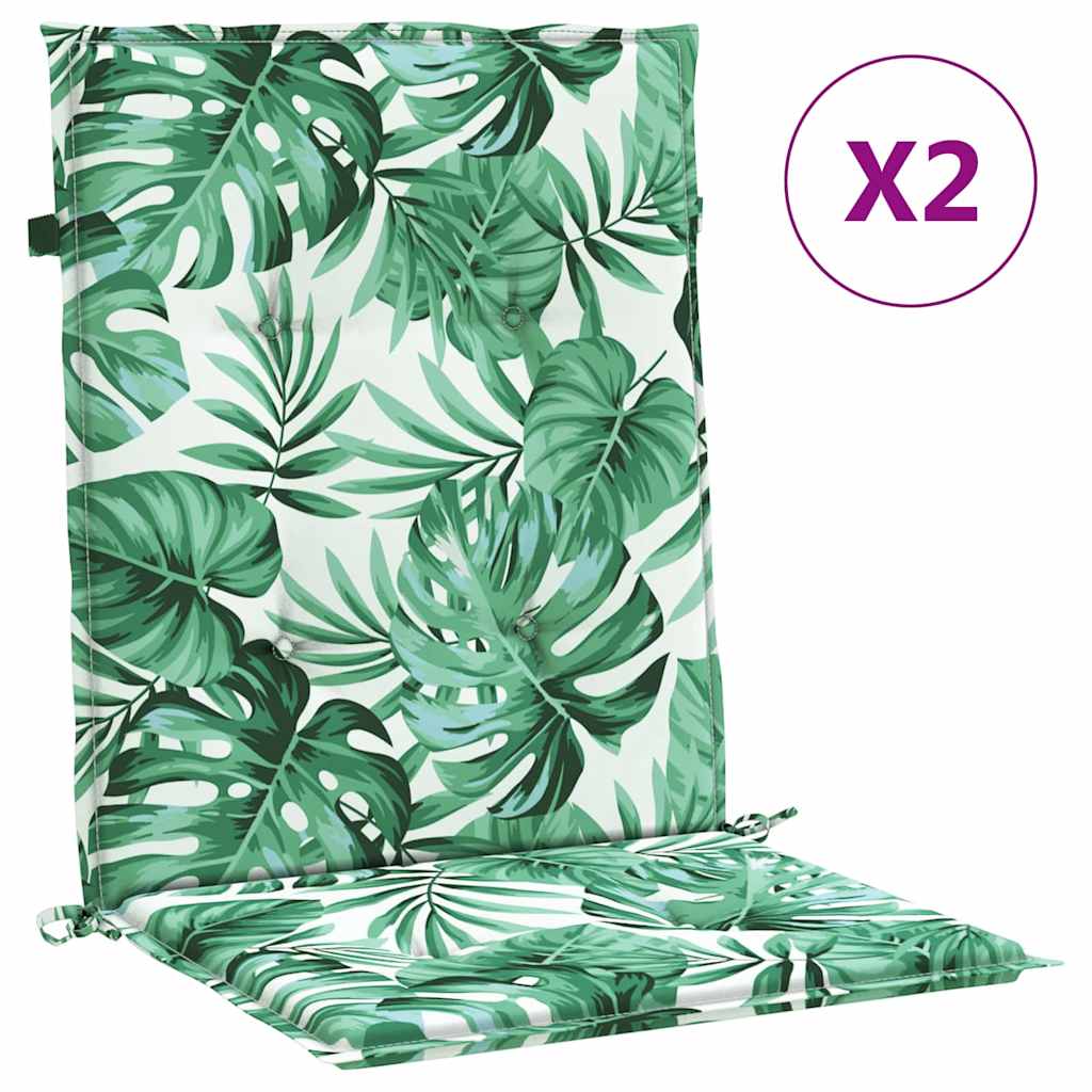 Rugkussens Blad 2 pcs Bladpatroon 100 x 50 x 3 cm Oxford Stof is nu te koop bij PeponiXL, paradijselijk wonen!
