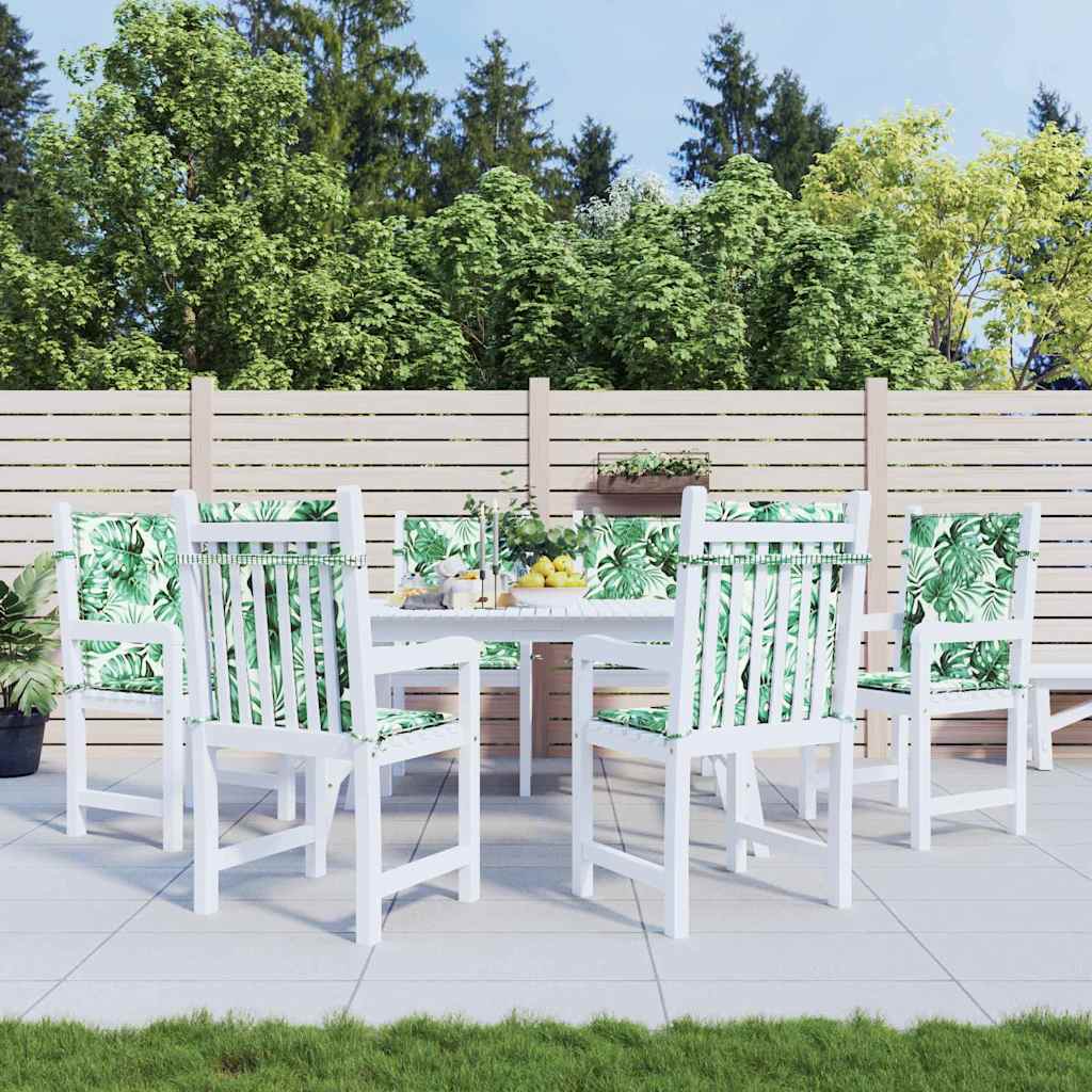 Rugkussens Blad 6 pcs Bladpatroon 100 x 50 x 3 cm Oxford Stof is nu te koop bij PeponiXL, paradijselijk wonen!