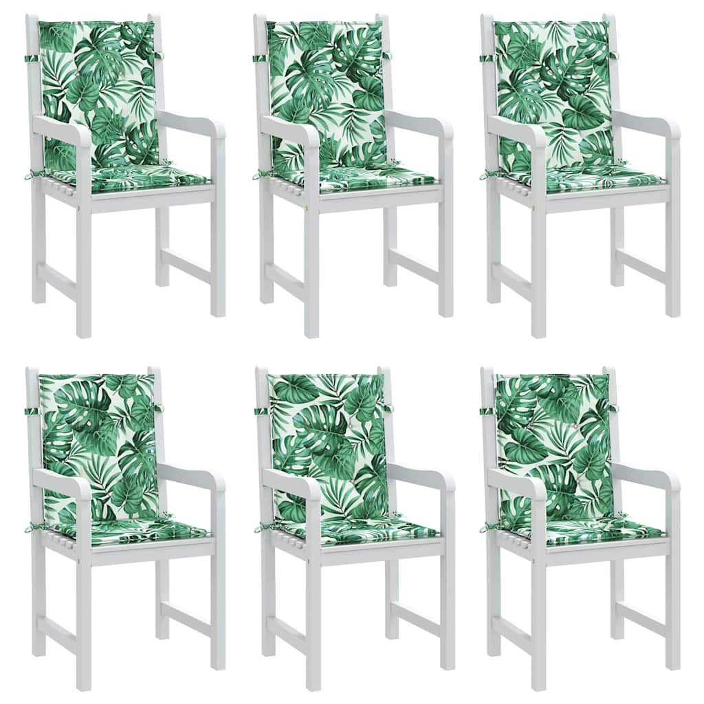 Rugkussens Blad 6 pcs Bladpatroon 100 x 50 x 3 cm Oxford Stof is nu te koop bij PeponiXL, paradijselijk wonen!