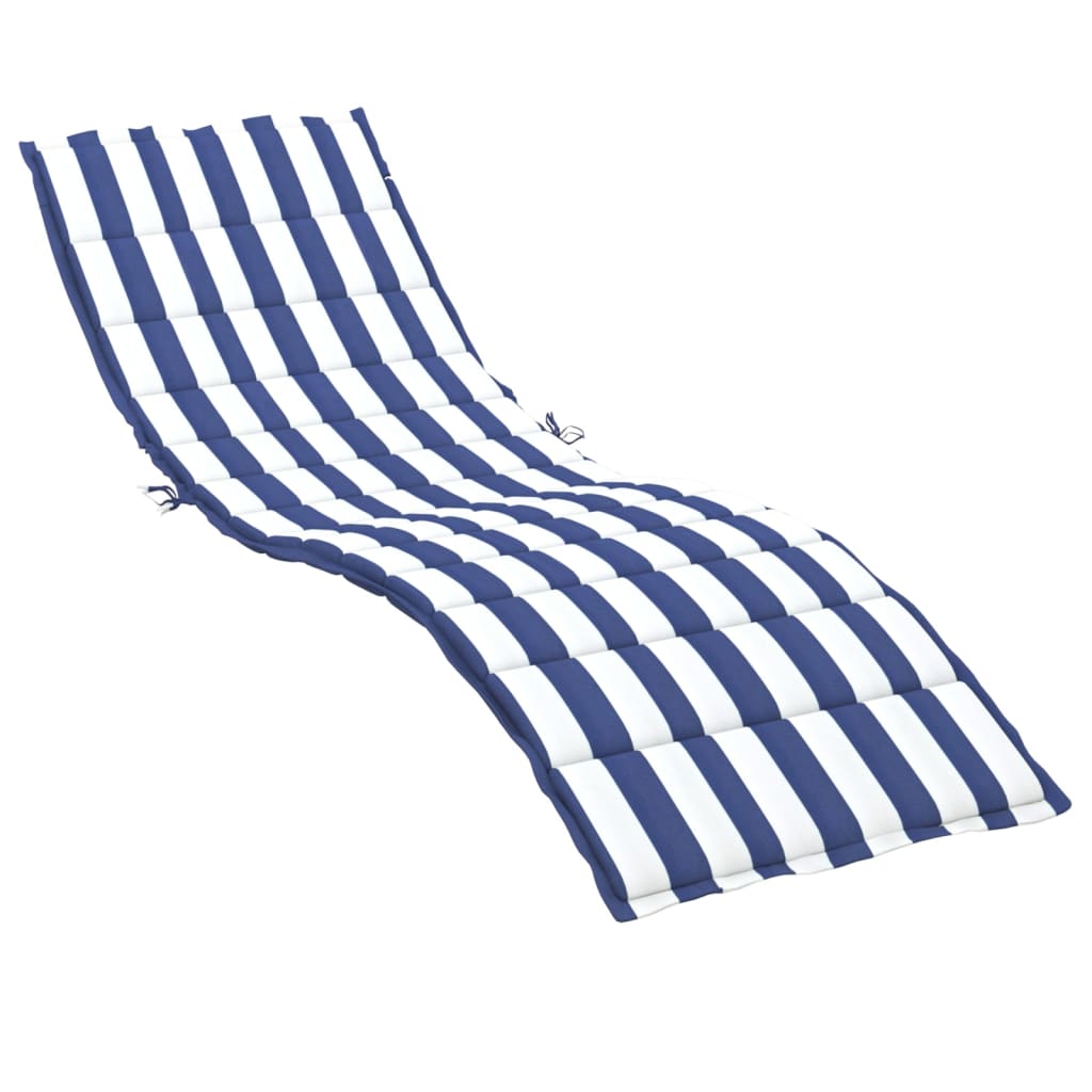 Ligbedkussen gestreept oxford stof blauw en wit is nu te koop bij PeponiXL, paradijselijk wonen!