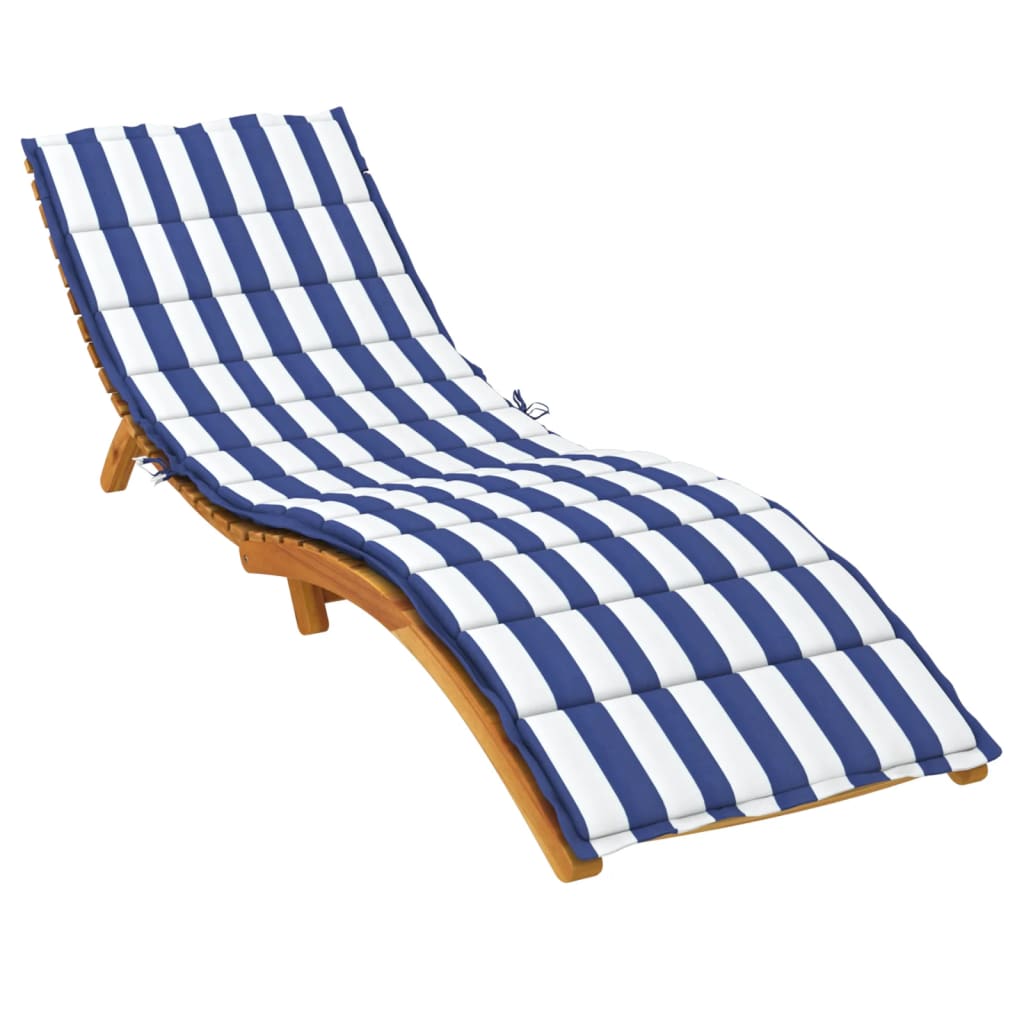 Ligbedkussen gestreept oxford stof blauw en wit is nu te koop bij PeponiXL, paradijselijk wonen!