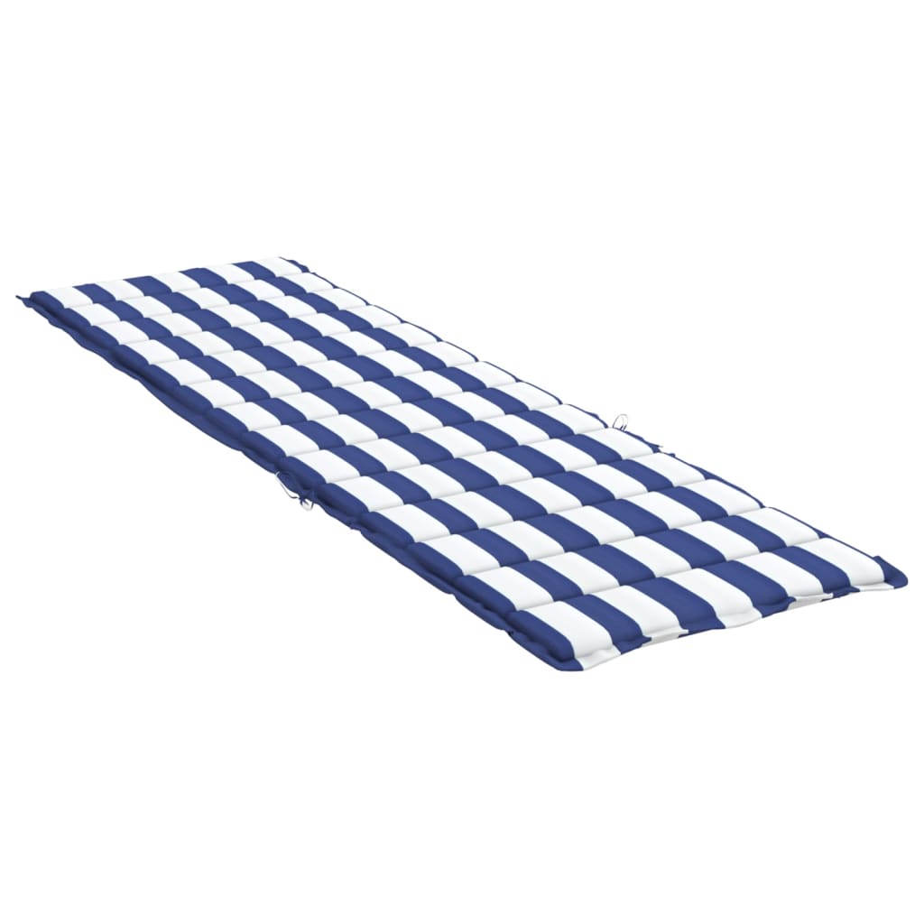 Ligbedkussen gestreept oxford stof blauw en wit is nu te koop bij PeponiXL, paradijselijk wonen!