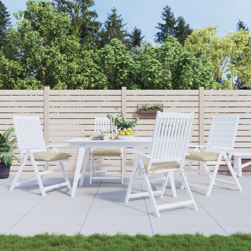 Palletkussens 4 st 50x50x7 cm oxford stof beige is nu te koop bij PeponiXL, paradijselijk wonen!