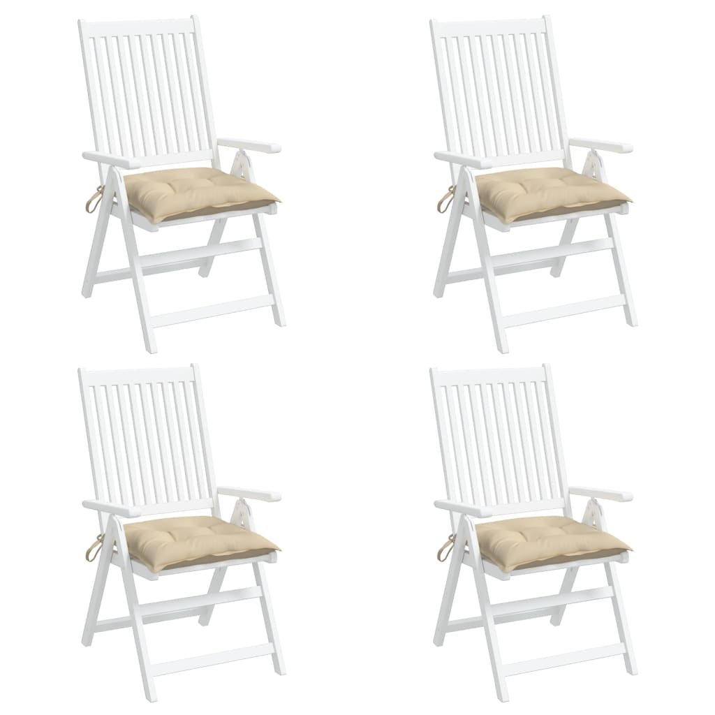 Palletkussens 4 st 50x50x7 cm oxford stof beige is nu te koop bij PeponiXL, paradijselijk wonen!