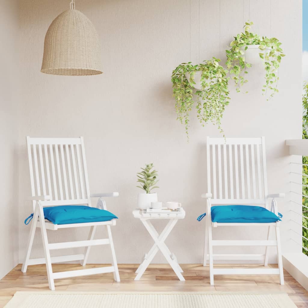 Palletkussens 2 st 50x50x7 cm oxford stof lichtblauw is nu te koop bij PeponiXL, paradijselijk wonen!