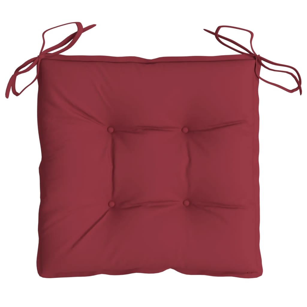 Palletkussens 4 st 50x50x7 cm oxford stof wijnrood is nu te koop bij PeponiXL, paradijselijk wonen!