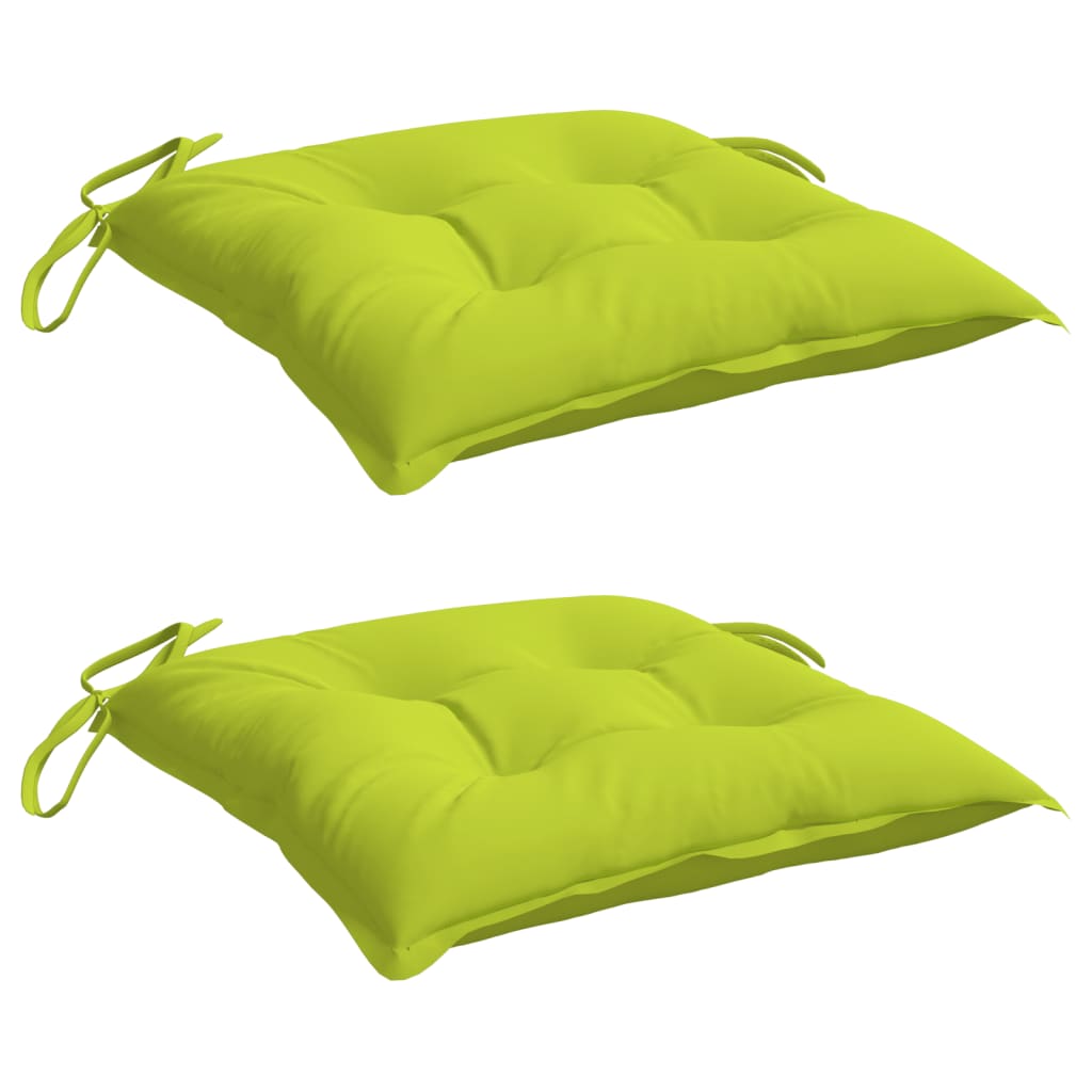 Palletkussens 2 st 50x50x7 cm oxford stof felgroen is nu te koop bij PeponiXL, paradijselijk wonen!