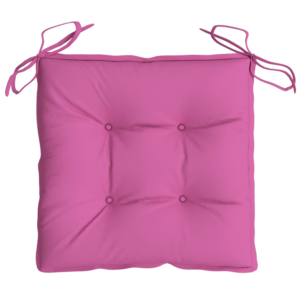 Stoelkussens 4 st 50x50x7 cm oxford stof roze is nu te koop bij PeponiXL, paradijselijk wonen!