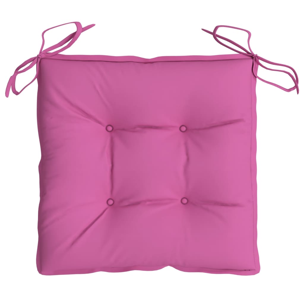 Stoelkussens 4 st 50x50x7 cm oxford stof roze is nu te koop bij PeponiXL, paradijselijk wonen!