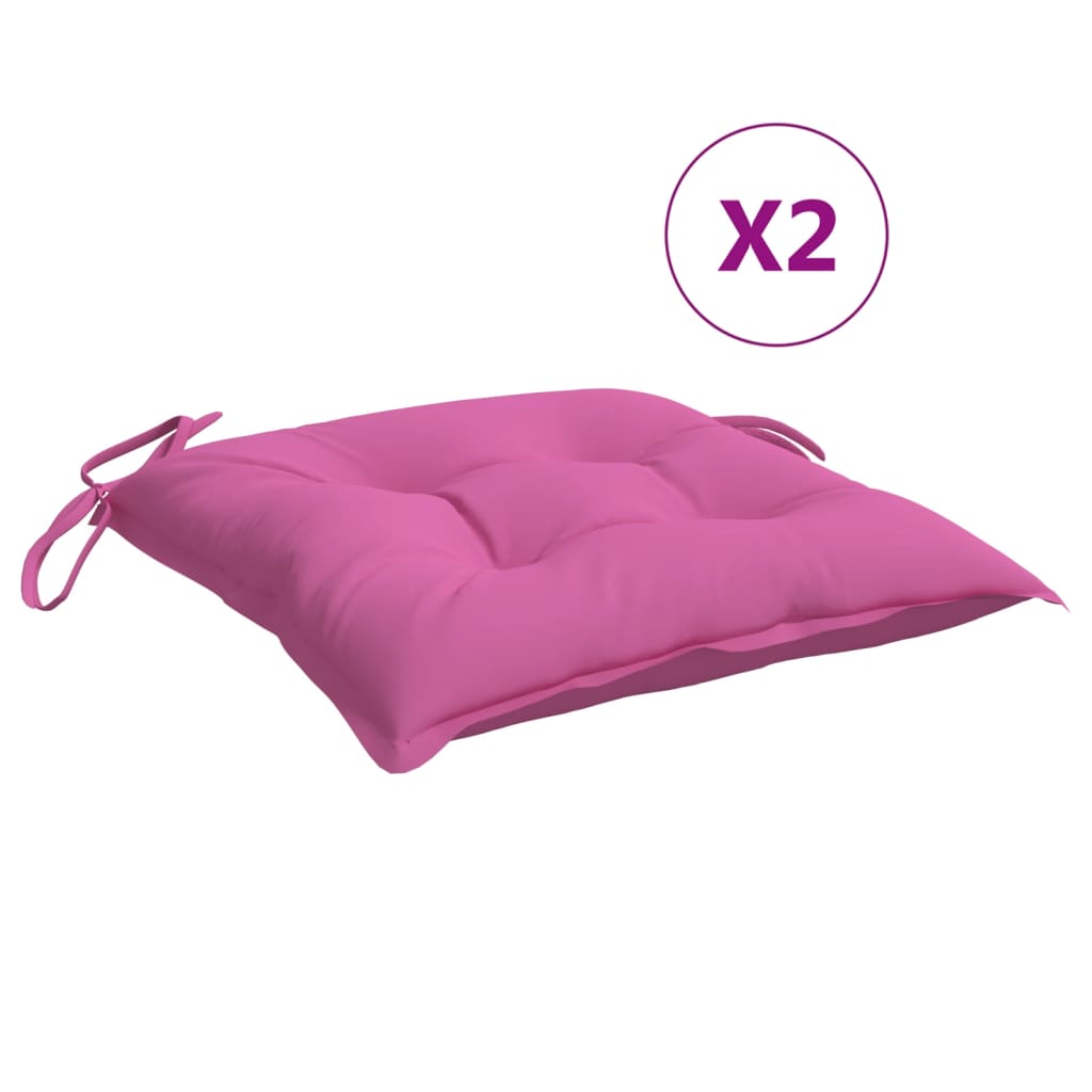 Stoelkussens 6 st 50x50x7 cm oxford stof roze is nu te koop bij PeponiXL, paradijselijk wonen!