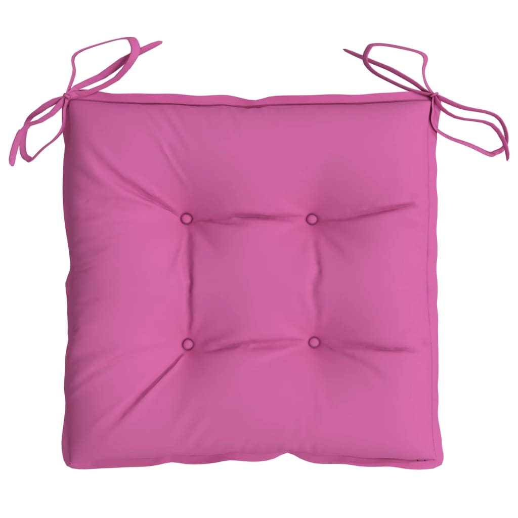Stoelkussens 6 st 50x50x7 cm oxford stof roze is nu te koop bij PeponiXL, paradijselijk wonen!