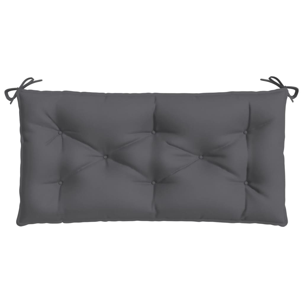 Tuinbankkussen 100x50x7 cm oxford stof antracietkleurig is nu te koop bij PeponiXL, paradijselijk wonen!