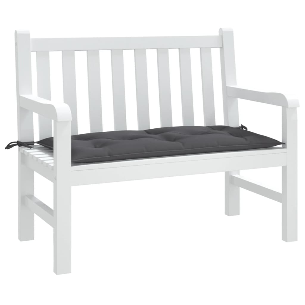 Tuinbankkussen 100x50x7 cm oxford stof antracietkleurig is nu te koop bij PeponiXL, paradijselijk wonen!