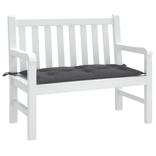 Tuinbankkussen 100x50x7 cm oxford stof antracietkleurig is nu te koop bij PeponiXL, paradijselijk wonen!