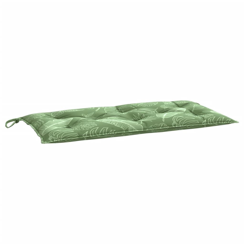 Tuinbankkussen 100x50x7 cm oxford stof bladpatroon is nu te koop bij PeponiXL, paradijselijk wonen!