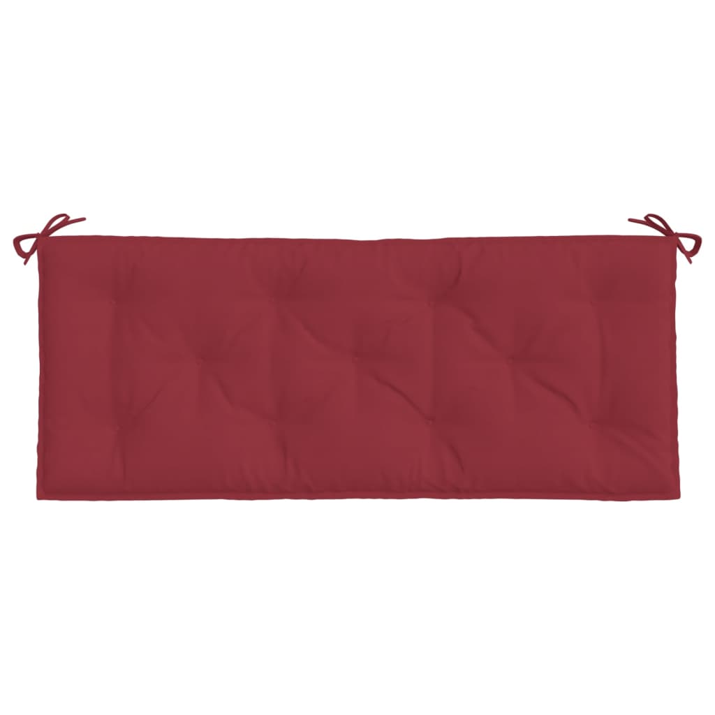 Tuinbankkussen 120x50x7 cm oxford stof wijnrood is nu te koop bij PeponiXL, paradijselijk wonen!