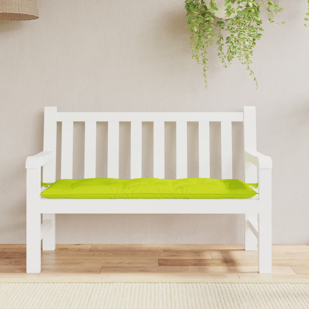 Tuinbankkussen 120x50x7 cm oxford stof heldergroen is nu te koop bij PeponiXL, paradijselijk wonen!