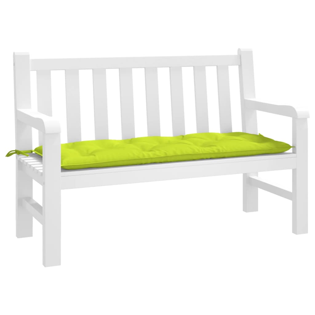 Tuinbankkussen 120x50x7 cm oxford stof heldergroen is nu te koop bij PeponiXL, paradijselijk wonen!