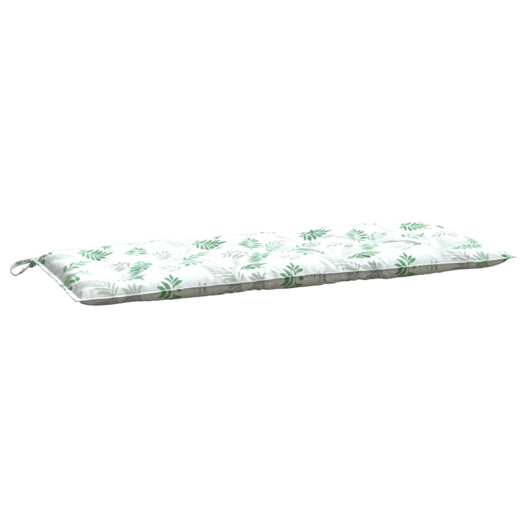 Tuinbankkussen bladpatroon 120x50x7 cm stof is nu te koop bij PeponiXL, paradijselijk wonen!