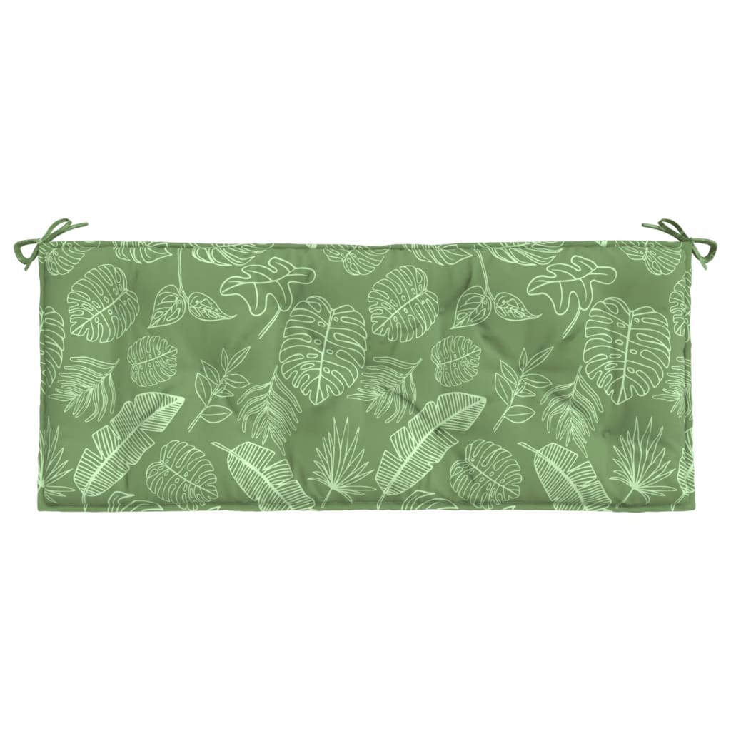 Tuinbankkussen bladpatroon 120x50x7 cm stof is nu te koop bij PeponiXL, paradijselijk wonen!