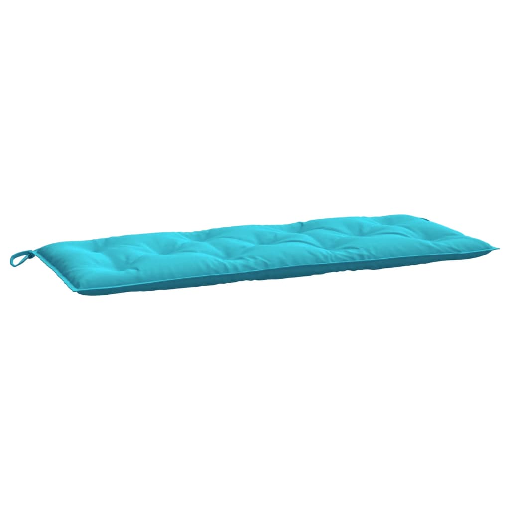 Tuinbankkussen 120x50x7 cm stof turquoise is nu te koop bij PeponiXL, paradijselijk wonen!